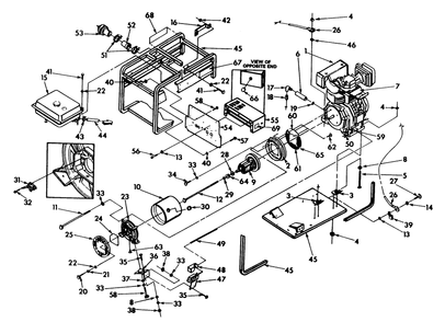 Part Location Diagram of 96426 Generac ASM SOLENOID & BRKT
